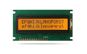 JXD1602C字符液晶 黄绿屏 橙光