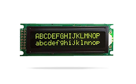 JXD1602B字符液晶 FSTN负显 绿字