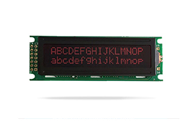 JXD1602B字符液晶 FSTN负显 红字