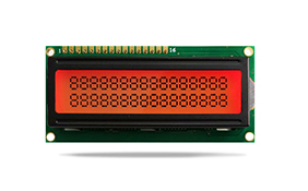 JXD1602A字符液晶 黄绿屏红光