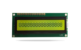 JXD1601A字符液晶 黄绿屏黄绿光